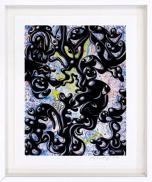 Klobz (framed hand signed archival pigment print) by Kenny Scharf at GallArt.com