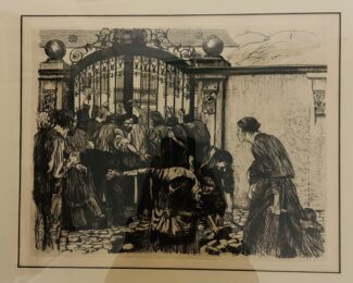 Kollitz, Storming the Gate by Käthe Kollwitz at Chicago Fine Prints