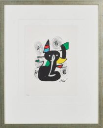 La Mélodie Acide, Planche III by Joan Miro at Epicentrum Art Gallery