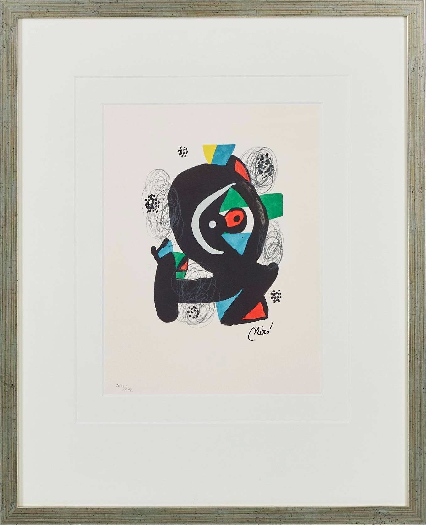 La Mélodie Acide, Planche II by Joan Miro