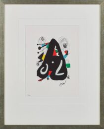 La Mélodie Acide, Planche IX by Joan Miro at Epicentrum Art Gallery