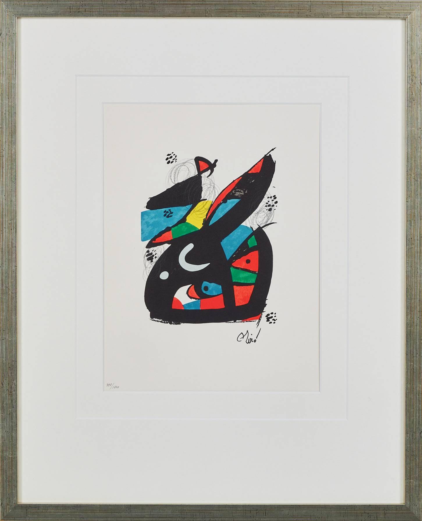 La Mélodie Acide, Planche XIII by Joan Miro