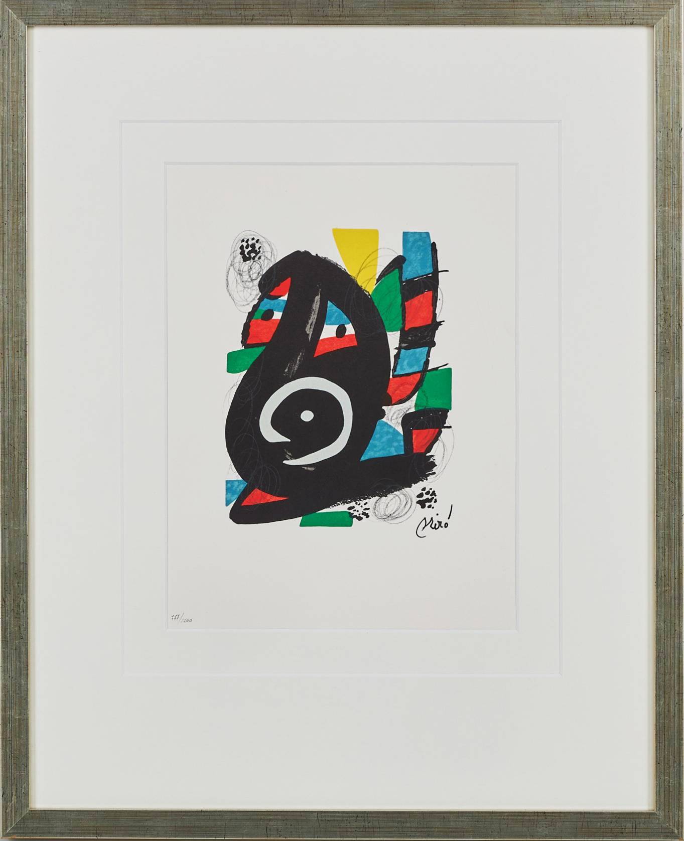 La Mélodie Acide, Planche XIV by Joan Miro