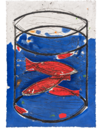 La Pecera by Manolo Valdes at Mixografia