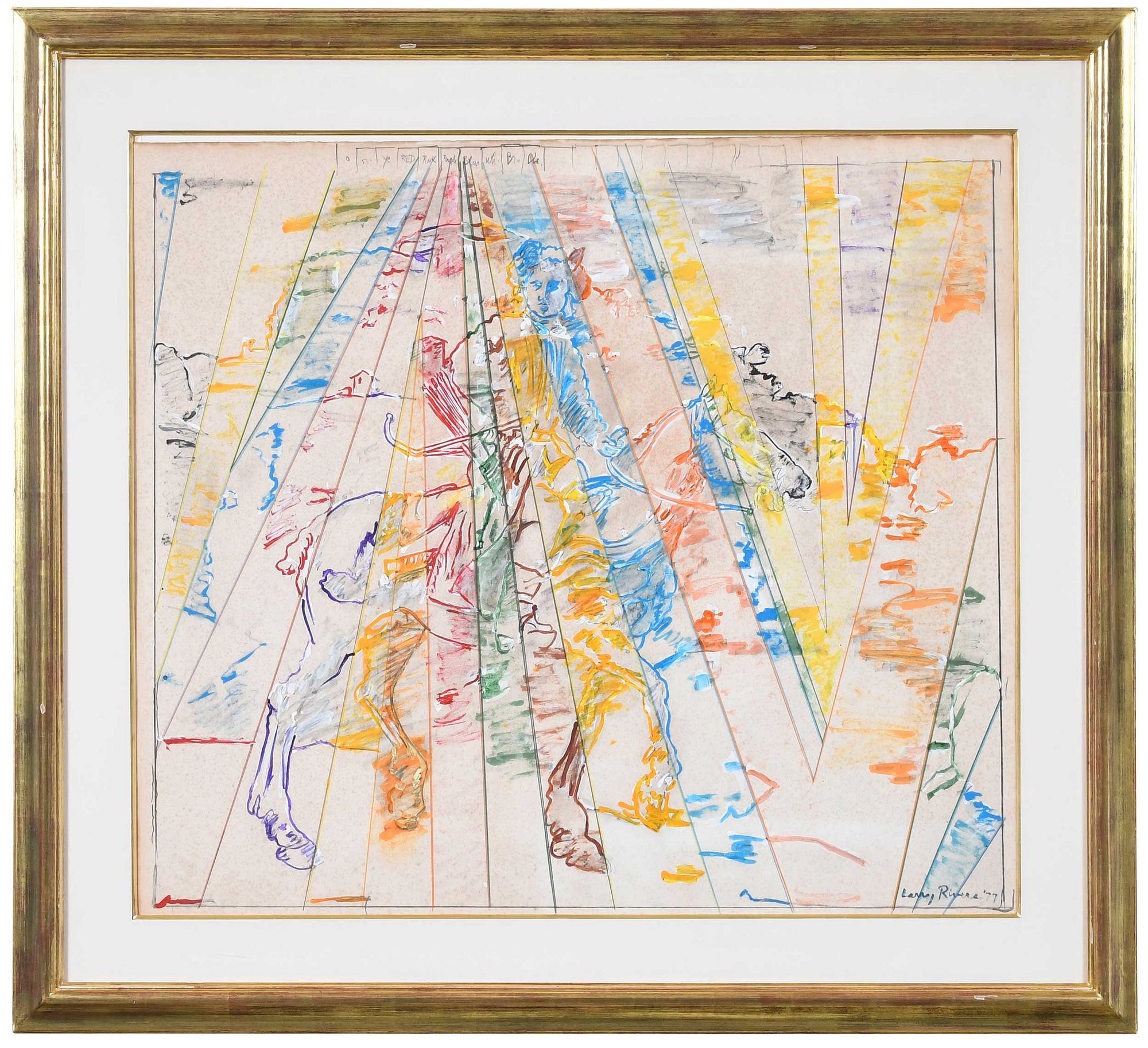 Rainbow Rembrandt III by Larry Rivers