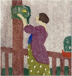 Le Serin by Ethel Mars at Susan Sheehan Gallery