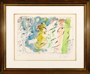 Lumiere du cirque (The Light of the Circus) by Marc Chagall at Epicentrum Art Gallery