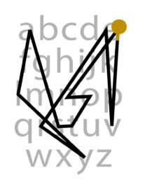 Mappings by Kay Rosen at Rene Schmitt Druckgraphik