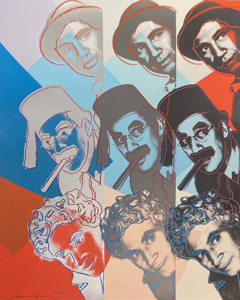 The Marx Brothers, II.232, from Ten Portraits of Jews of the Twentieth Century by Andy Warhol