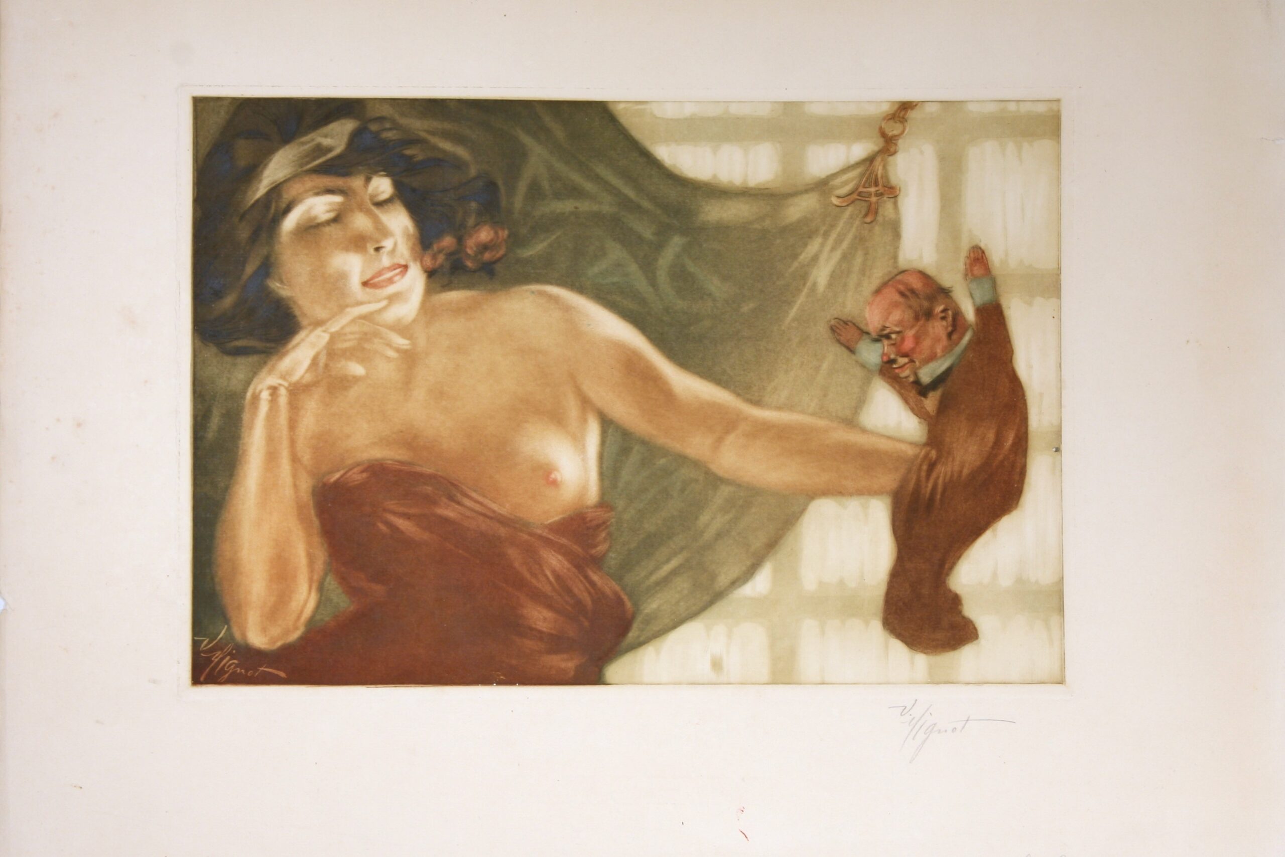 La Femme au Pantin by Victor Mignot