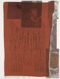 Most Distant Visible Part of the Sea by Robert Rauschenberg at Robert Fontaine Gallery