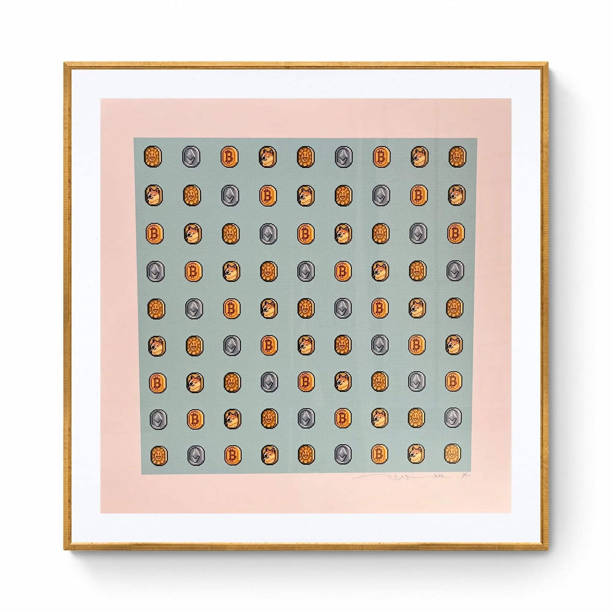 Murakami Takashi – COIN and other Cryptocoins I by Takashi Murakami