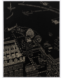 New York Harbor Composite by Yvonne Jacquette at Mary Ryan Gallery