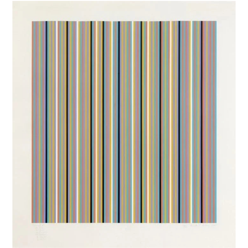 Silvered 2 by Bridget Riley