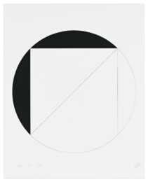 Quadrat Im Kreis (Circle in Square) (C) by Leon Polk Smith at Krakow Witkin Gallery