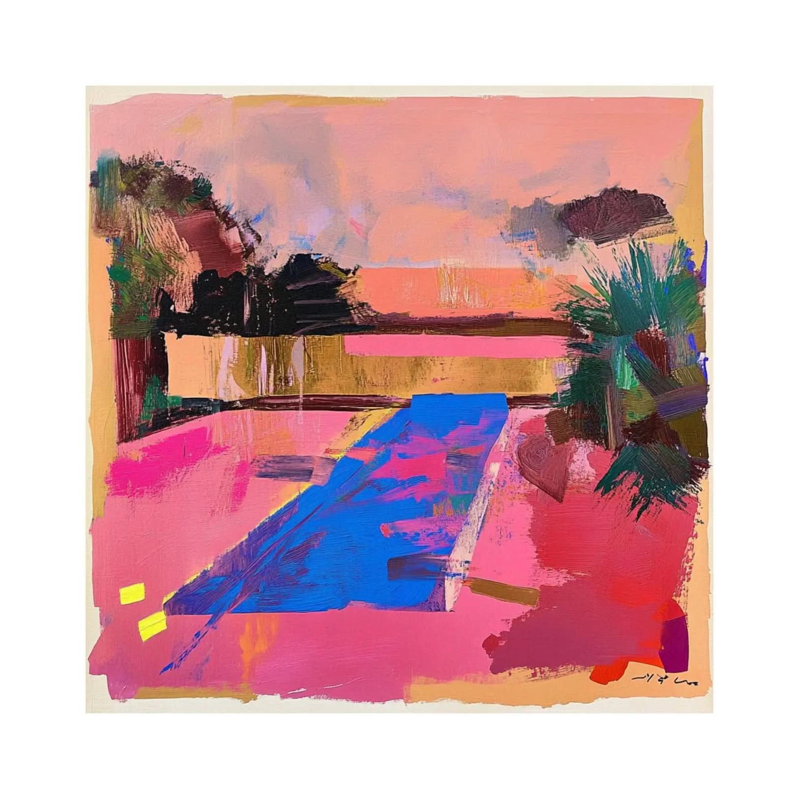 Richard Prince, Sunset Pool Dreams (2024) by Richard Prince (1994)