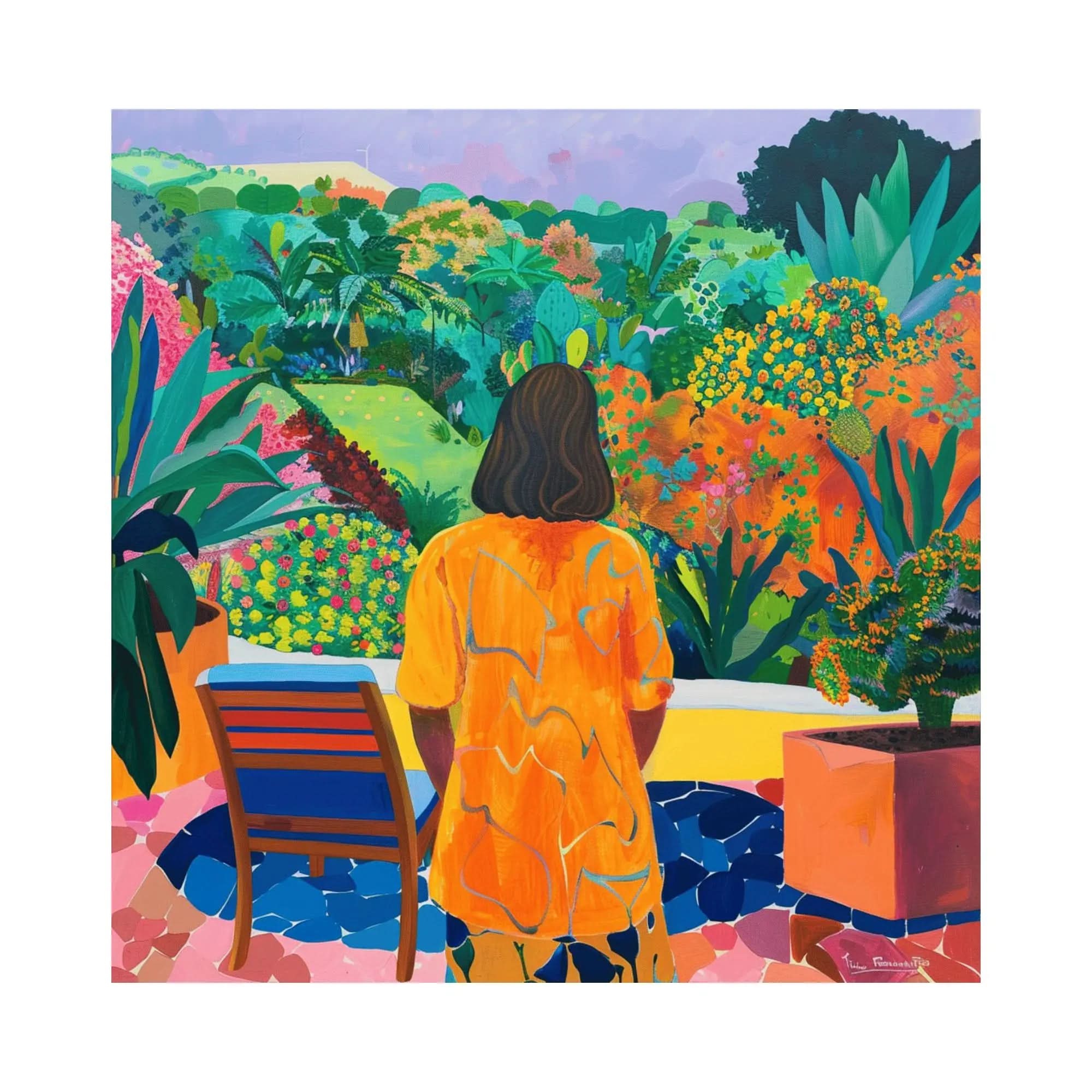 Richard Prince, The sunny terrace I (2024) by Richard Prince (1994)