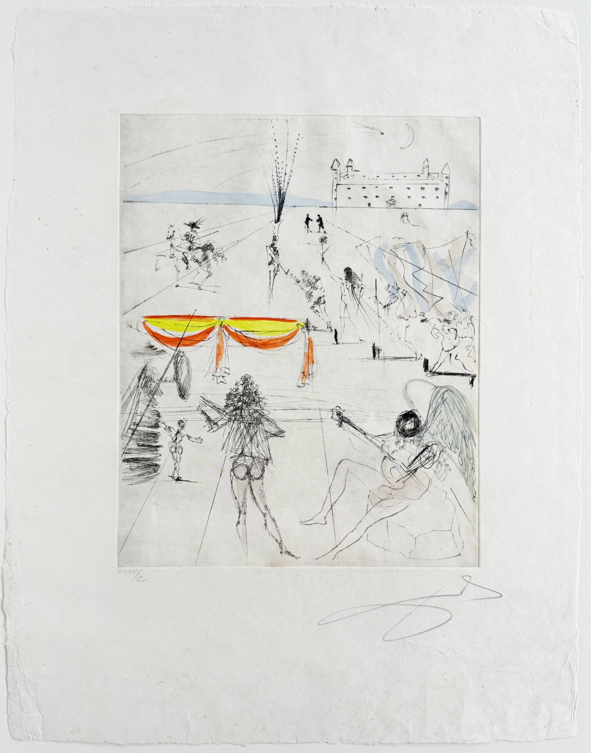 Santiago de Compostela by Salvador Dalí
