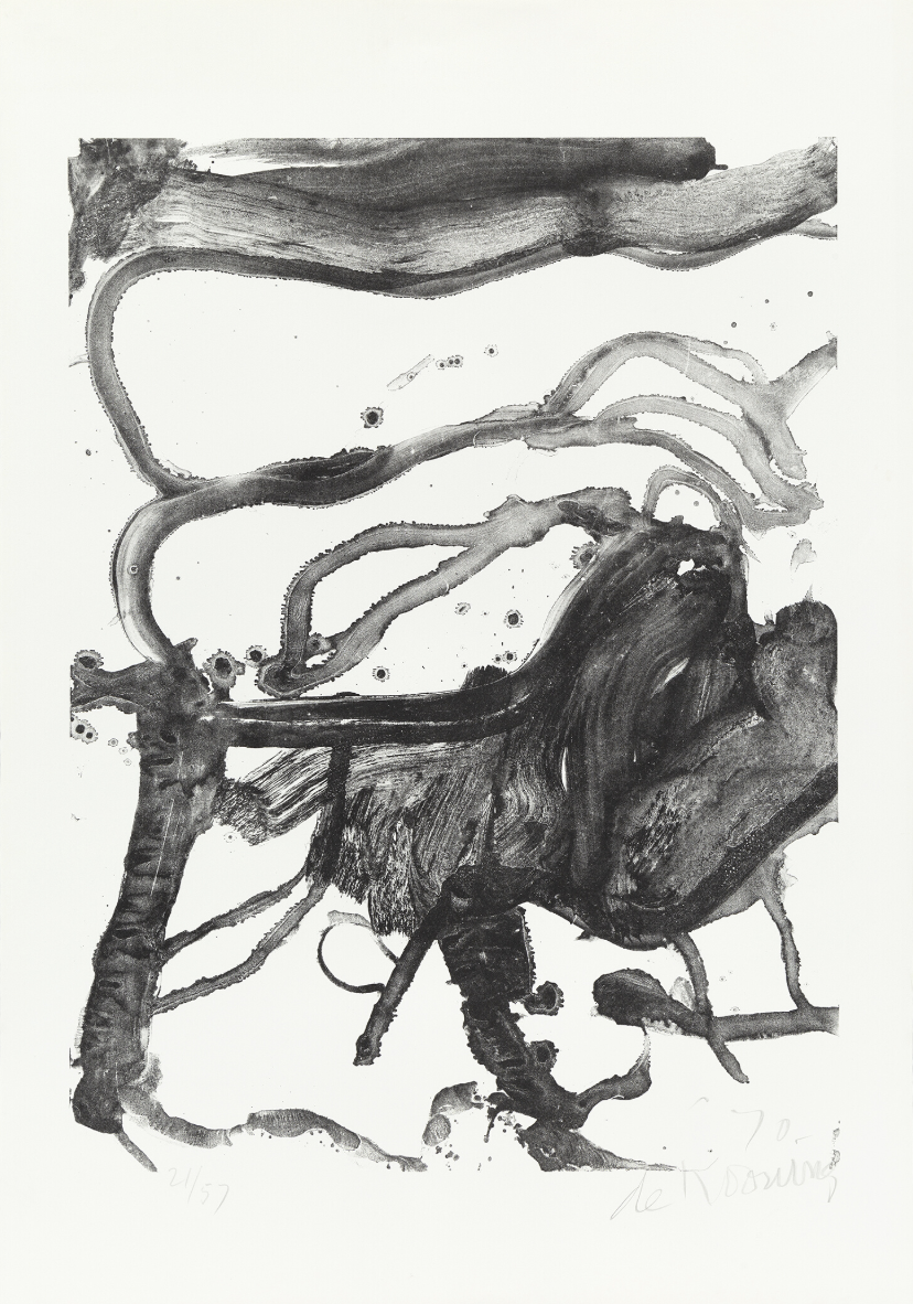 High School Desk by Willem De Kooning