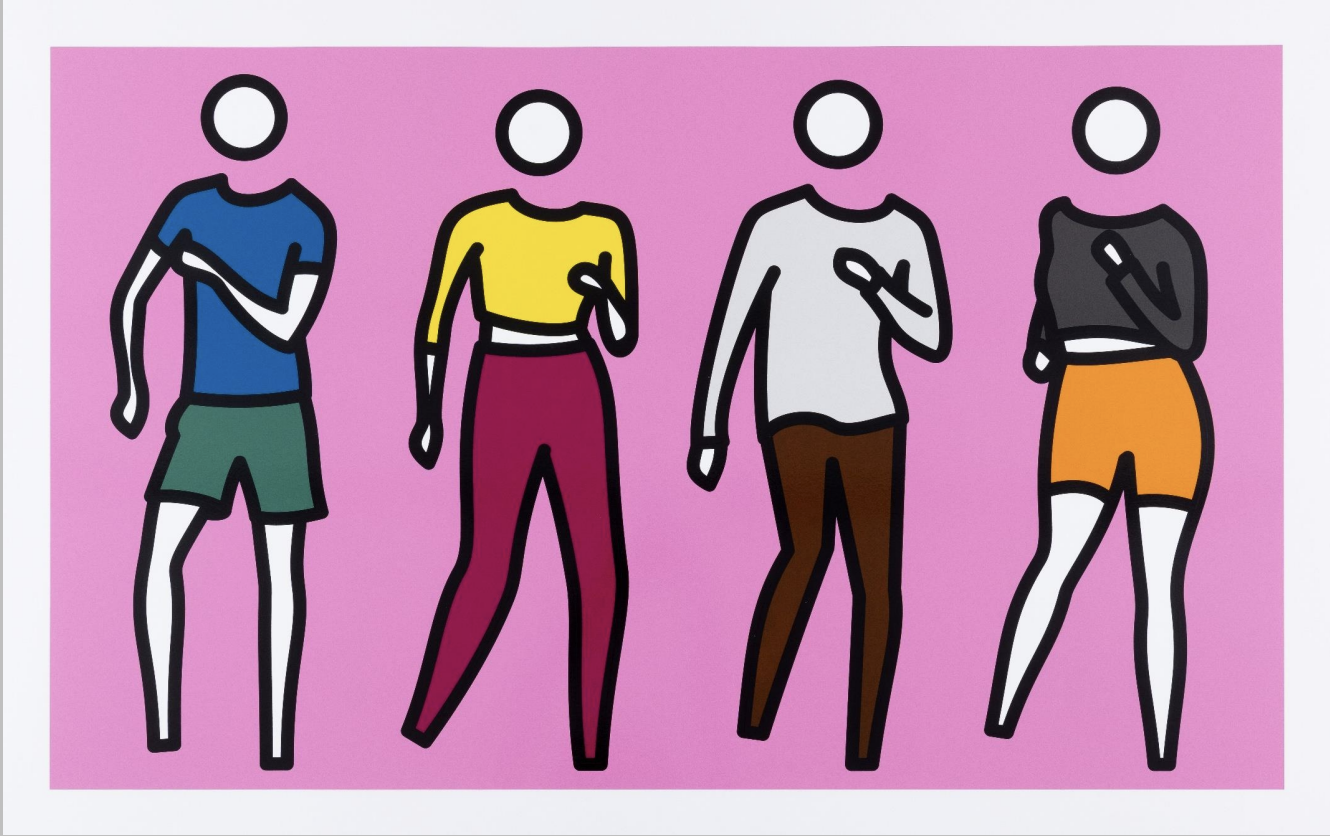 Dance Synced by Julian Opie