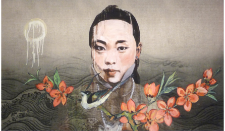 Southern Sea (Naiad) by Hung Liu at Turner Carroll Gallery