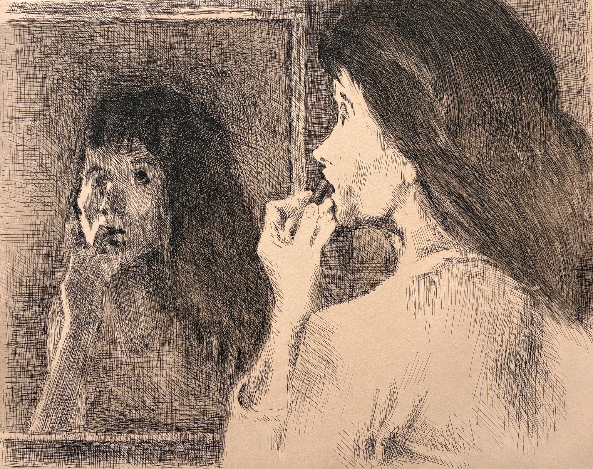 Lipstick by Raphael Soyer