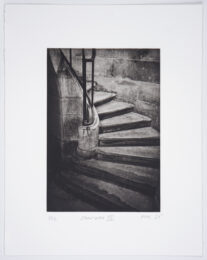 Stairwell III by Philip Van Keuren at Manneken Press (IFPDA)