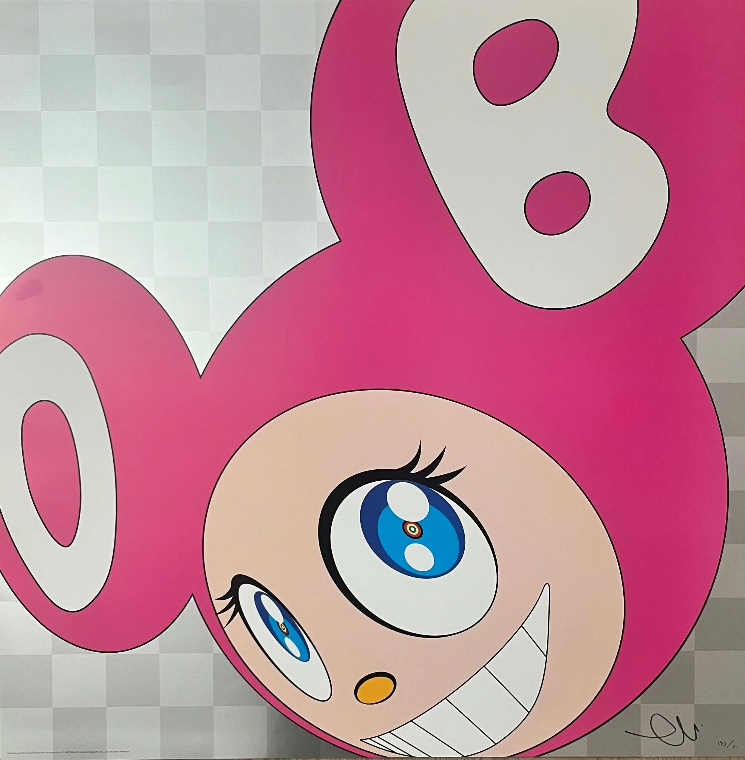 Takashi Murakami – And then and then and then and then and then (Pink) by Takashi Murakami