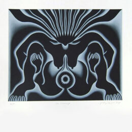 The Crowning by Judy Chicago at Turner Carroll Gallery