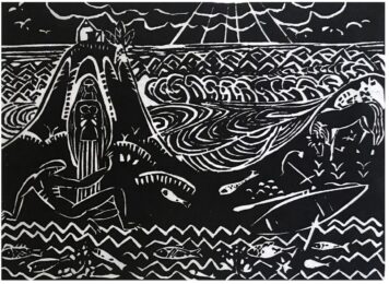 The Island by William Zorach at Susan Sheehan Gallery