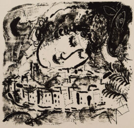 The Village, from: Chagall: Jacques Lassaigne by Marc Chagall at Gilden's Art Gallery