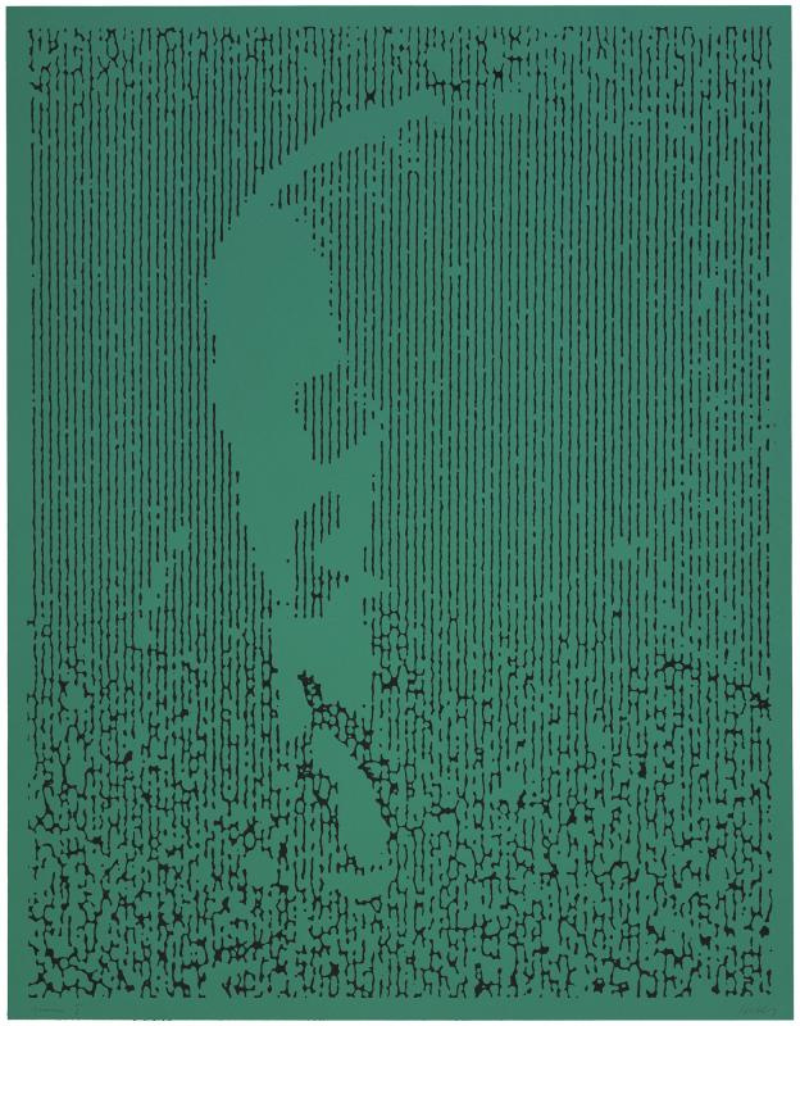 EK/Green by Ellsworth Kelly