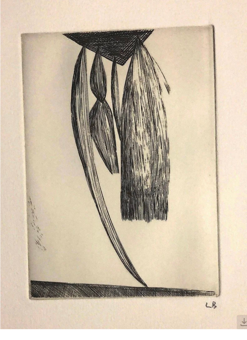 Hanging Weeds (Version 2 of 2), 1949-1990 by Louise Bourgeois