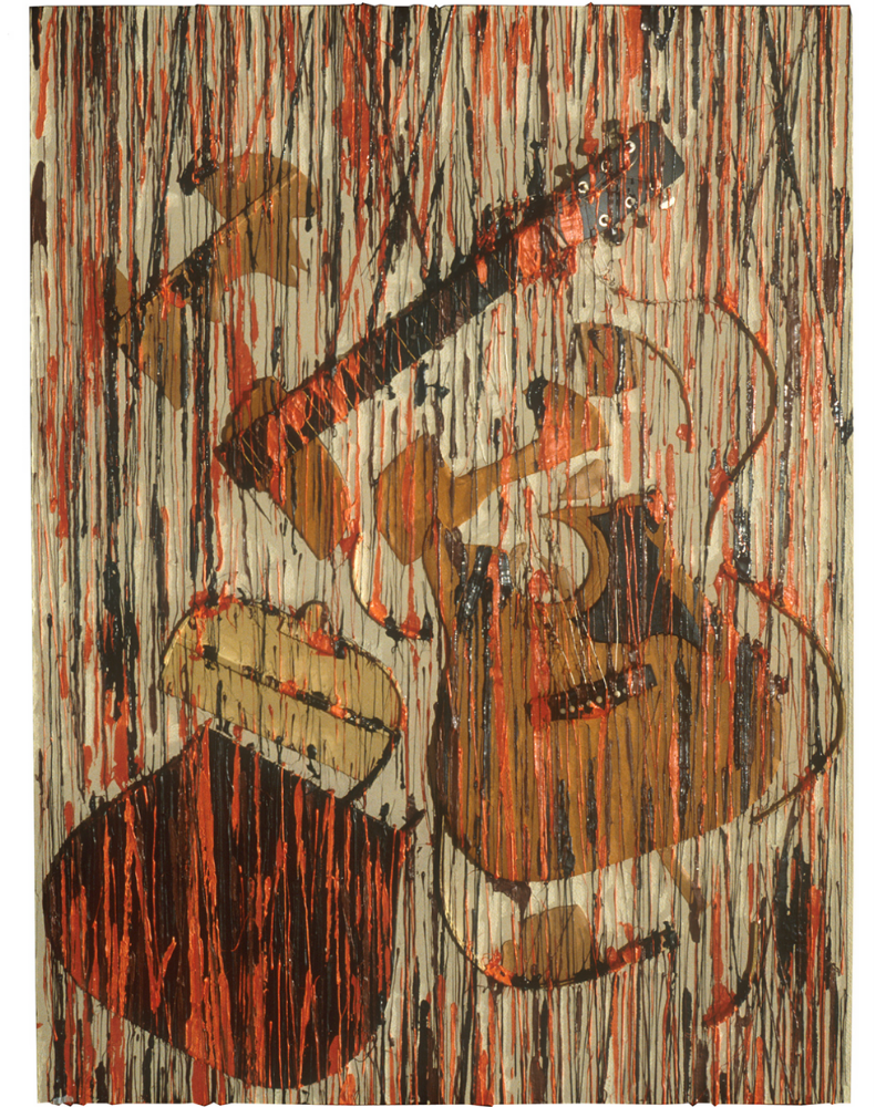 To Garcia Lorca (Orange) by Arman