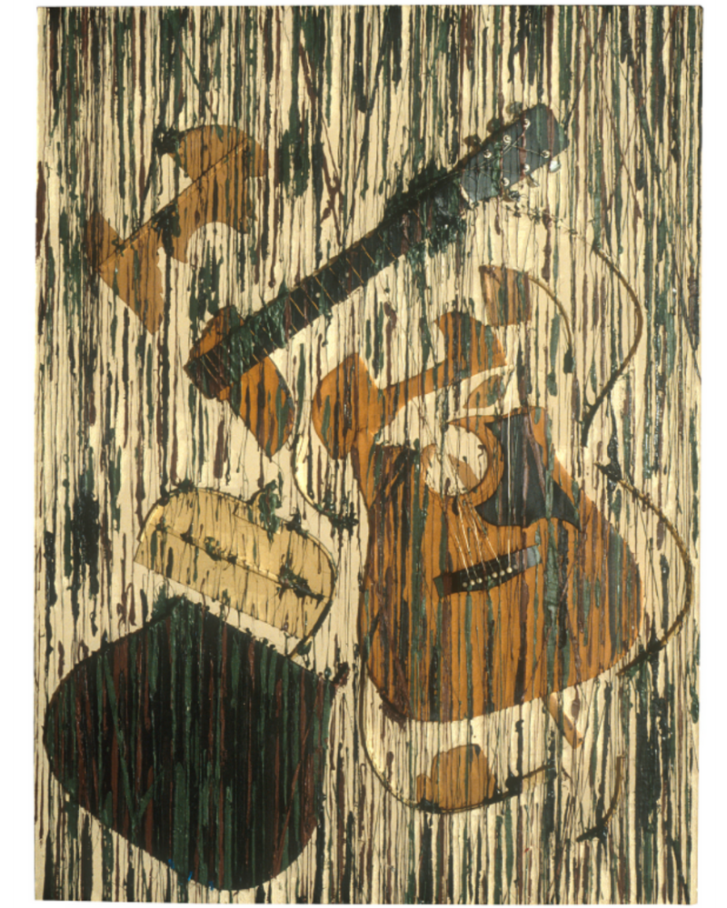To Garcia Lorca (Green) by Arman