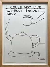 Untitled (Instant Soup) by David Shrigley at Clifton Gallery