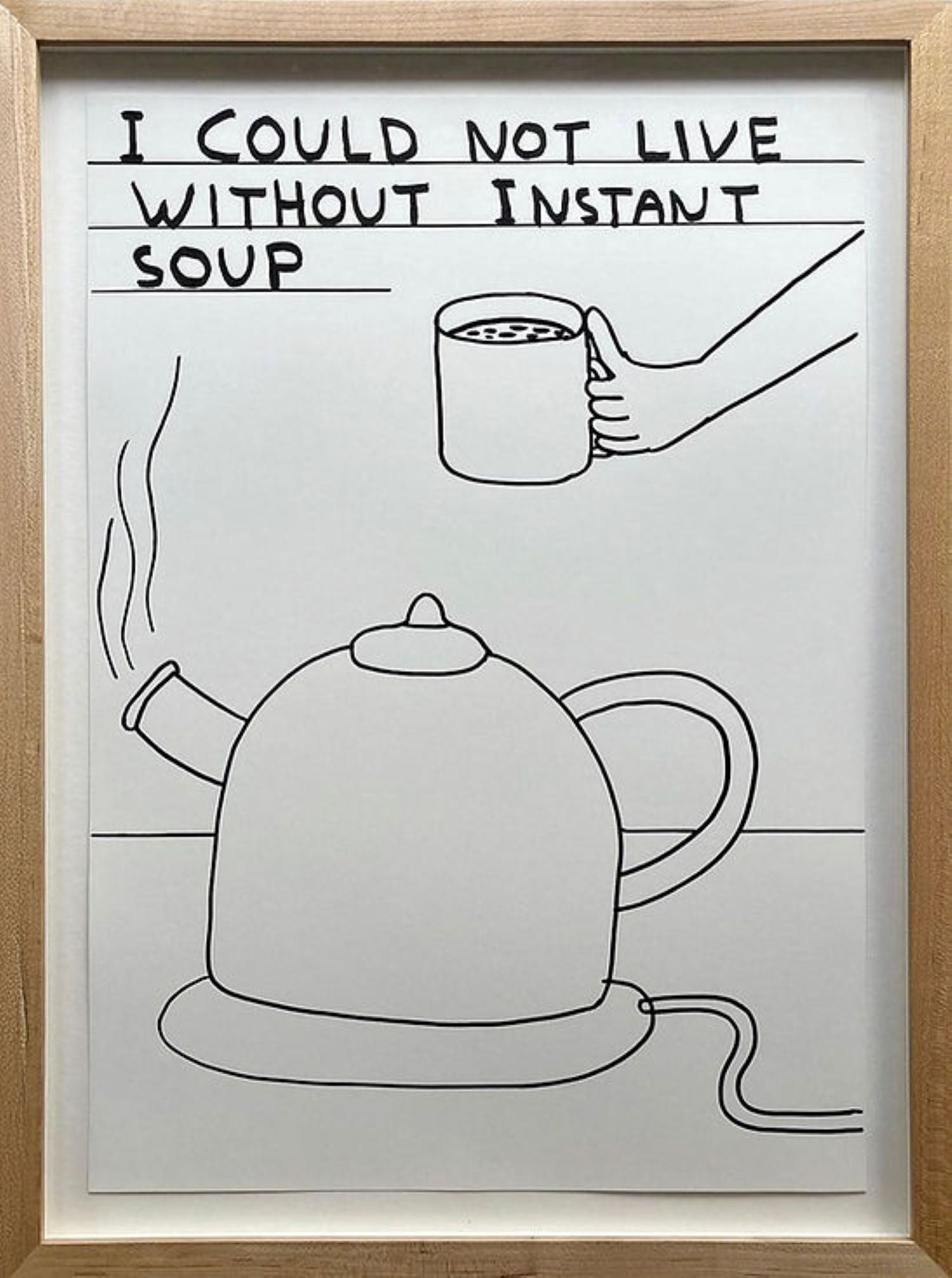 Untitled (Instant Soup) by David Shrigley
