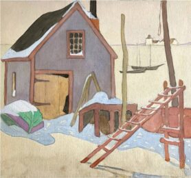 Untitled (Winter Scene) by Maud Hunt Squire at Susan Sheehan Gallery