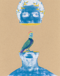 Untitled, or Self Portrait (as a poem) by Ivan Forde at Lower East Side Printshop
