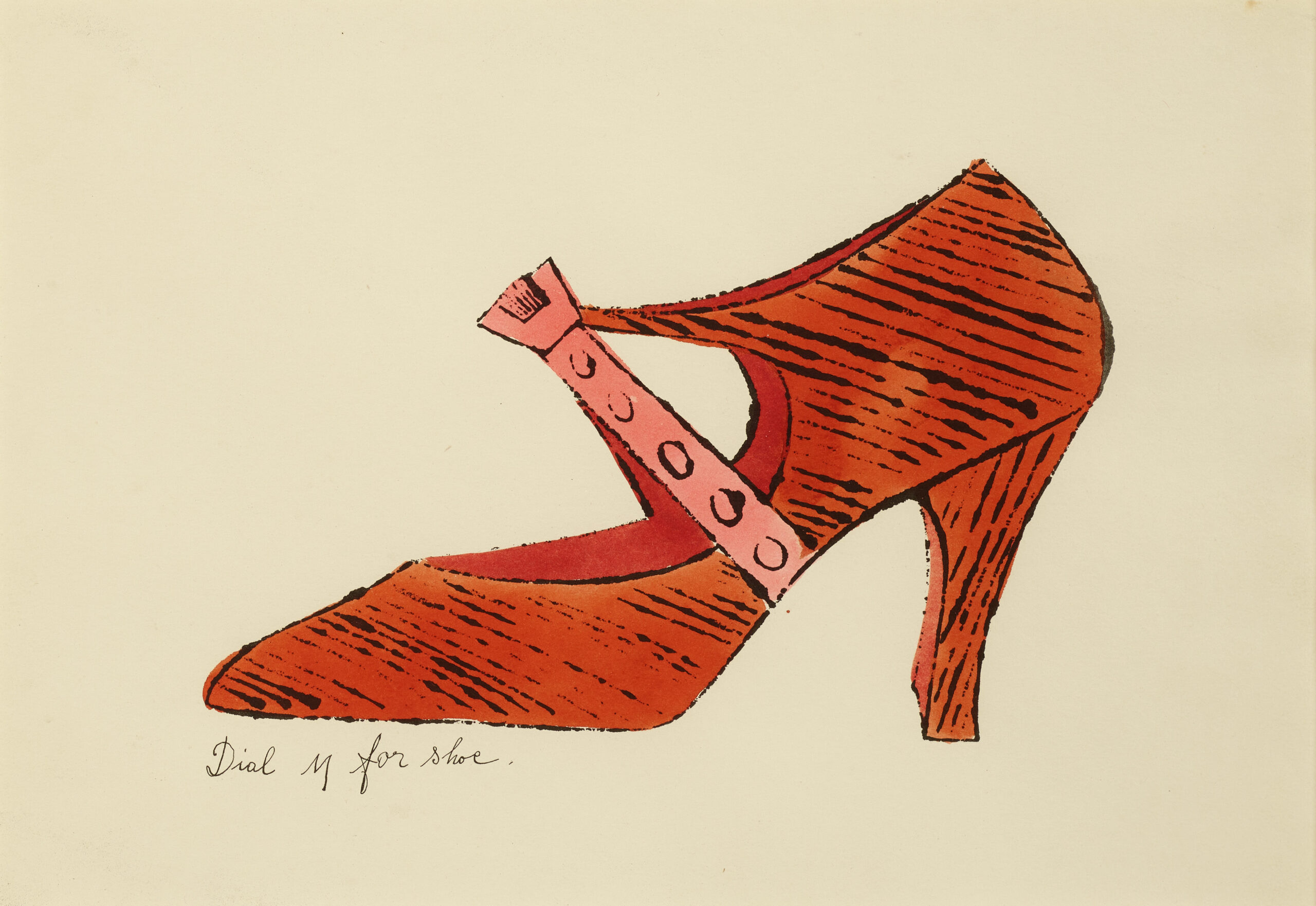 Dial M for Shoe by Andy Warhol