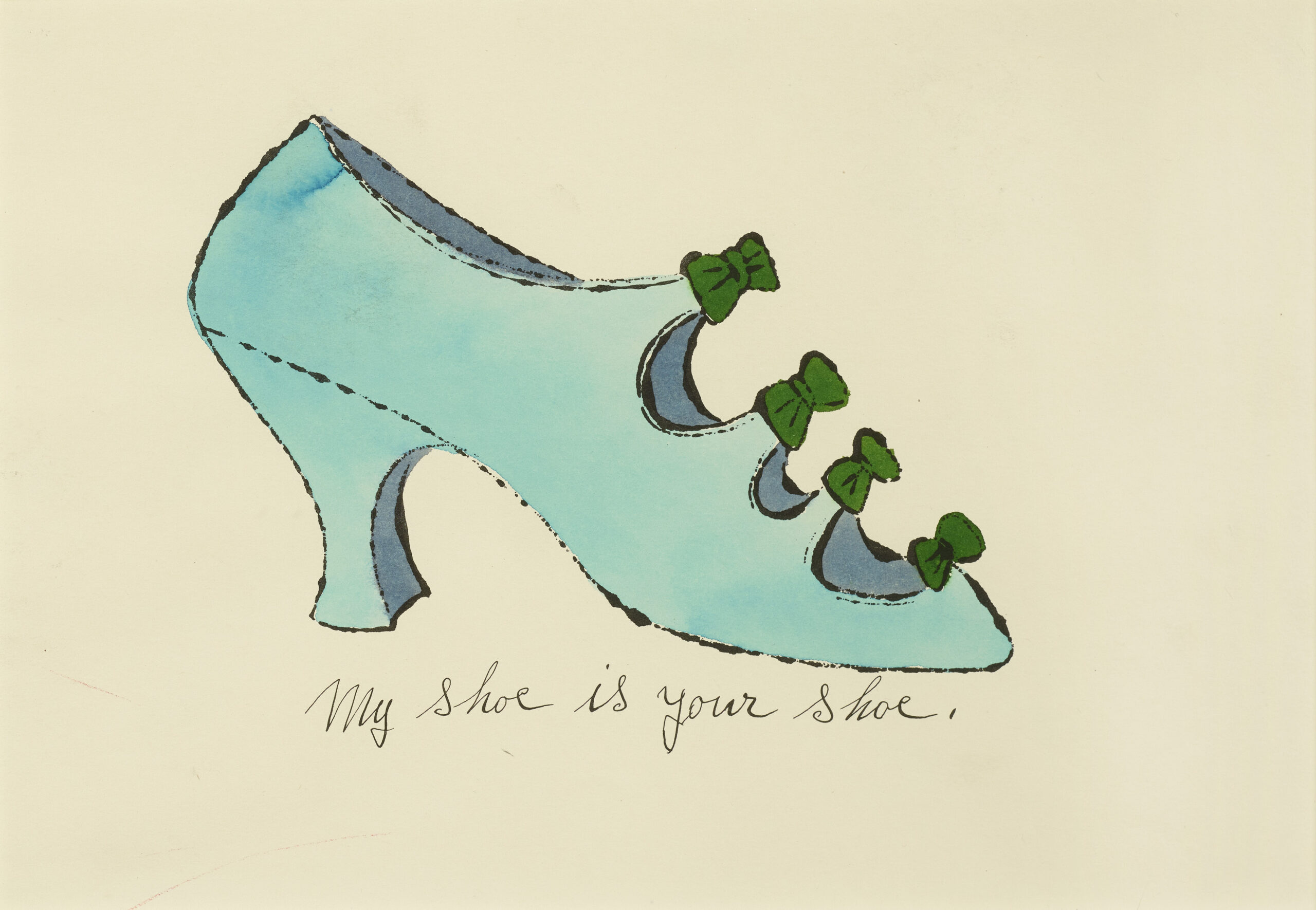 My Shoe is Your Shoe by Andy Warhol