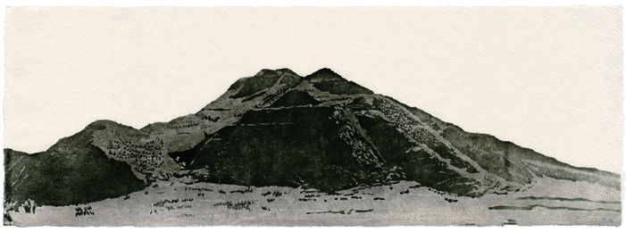 Wyoming Mountain by Eva Pietzcker at ebo Gallery