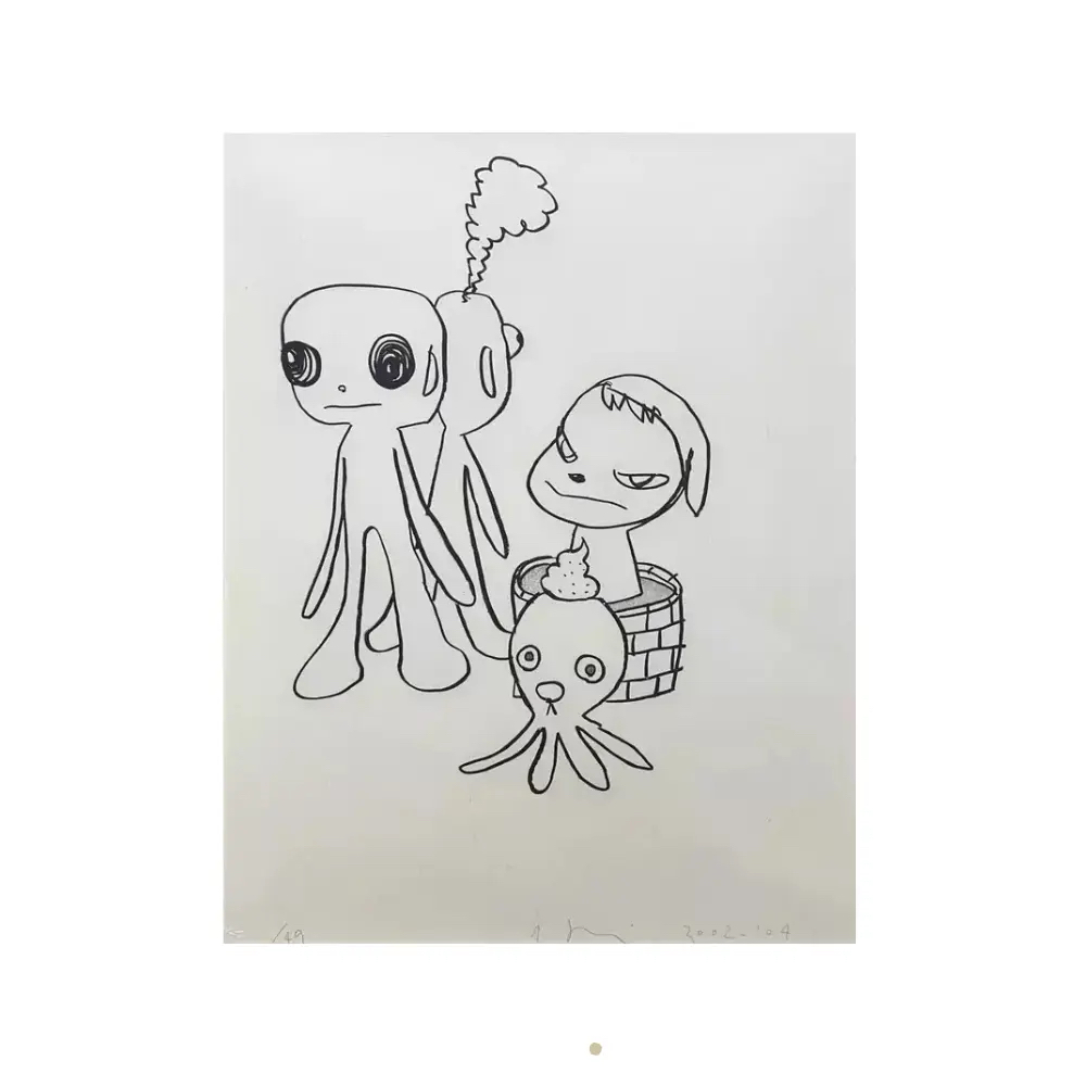 Yoshitomo Nara, Bad Meeting by Yoshitomo Nara