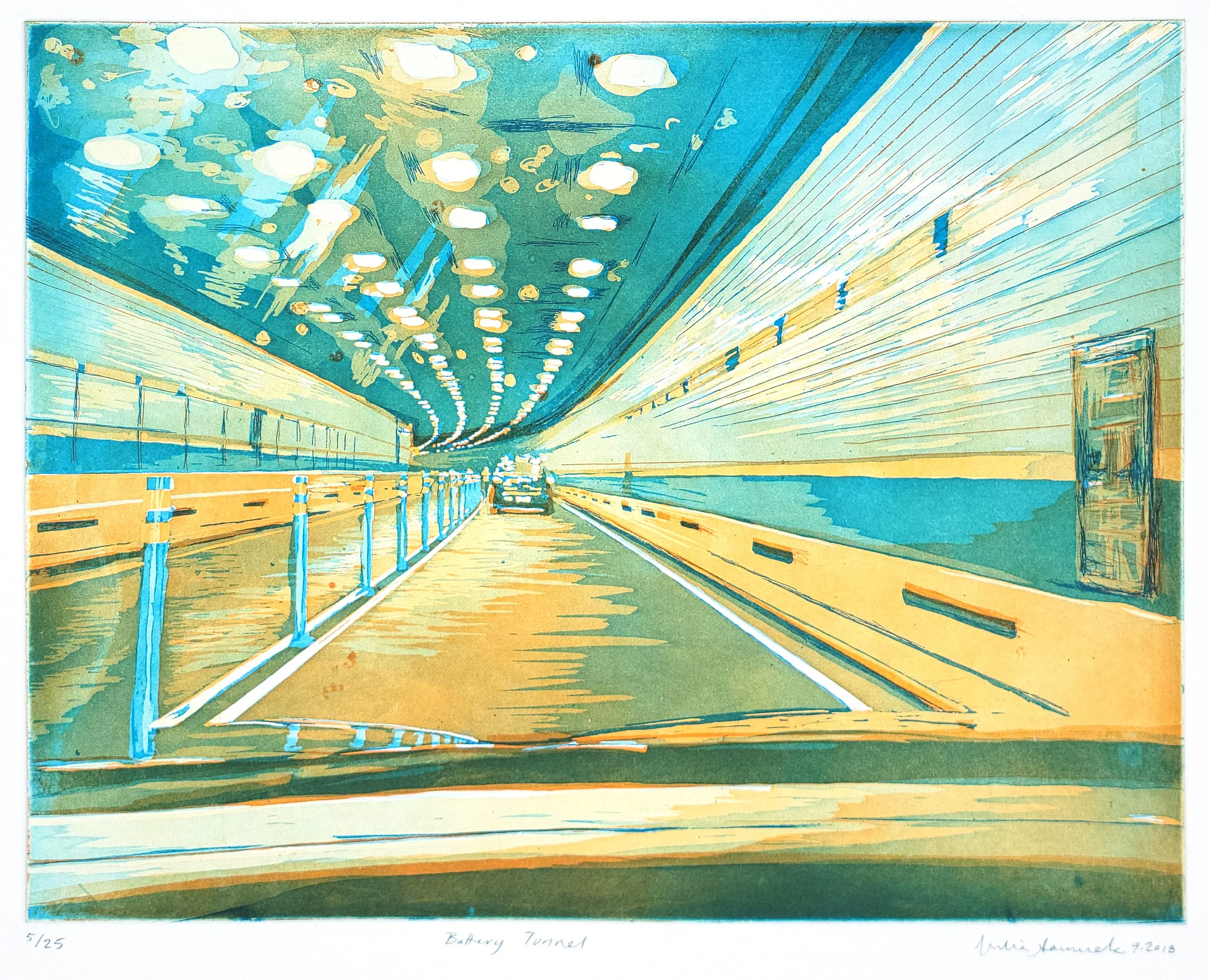 Battery Tunnel by Julia Samuels