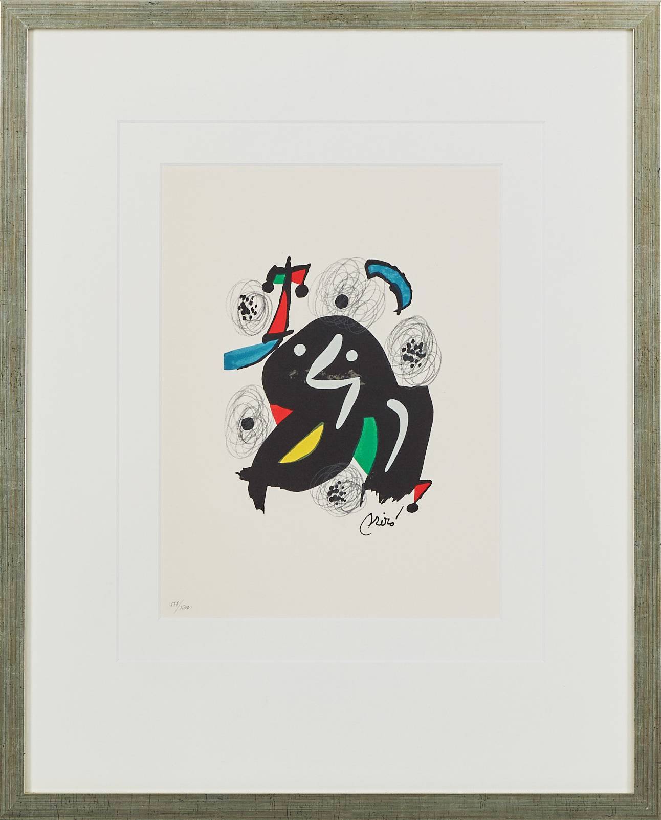 La Mélodie Acide, Planche IV by Joan Miro