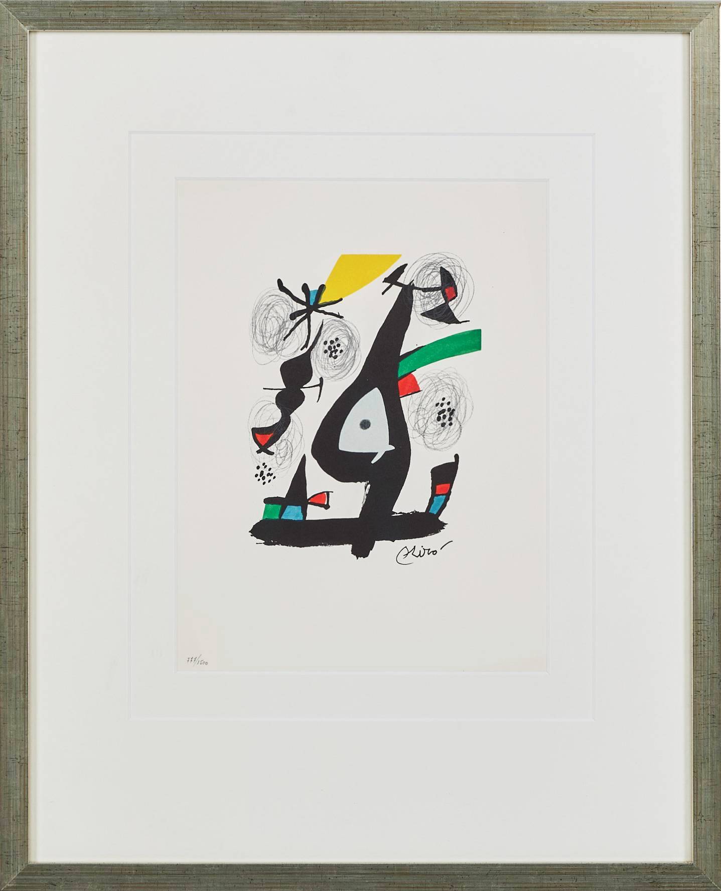 La Mélodie Acide, Planche I by Joan Miro