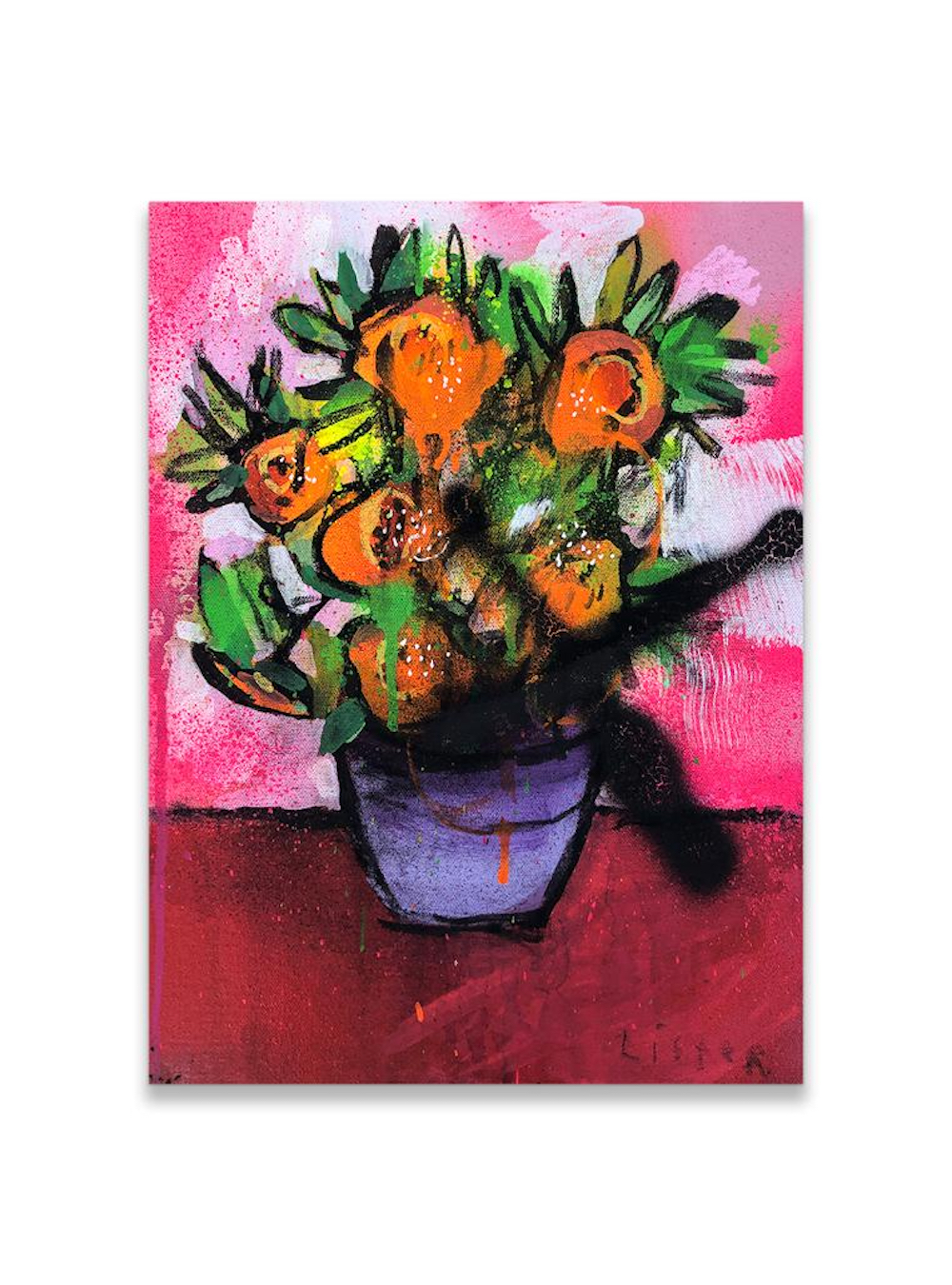 Fuck Flowers (#1) by Anthony Lister