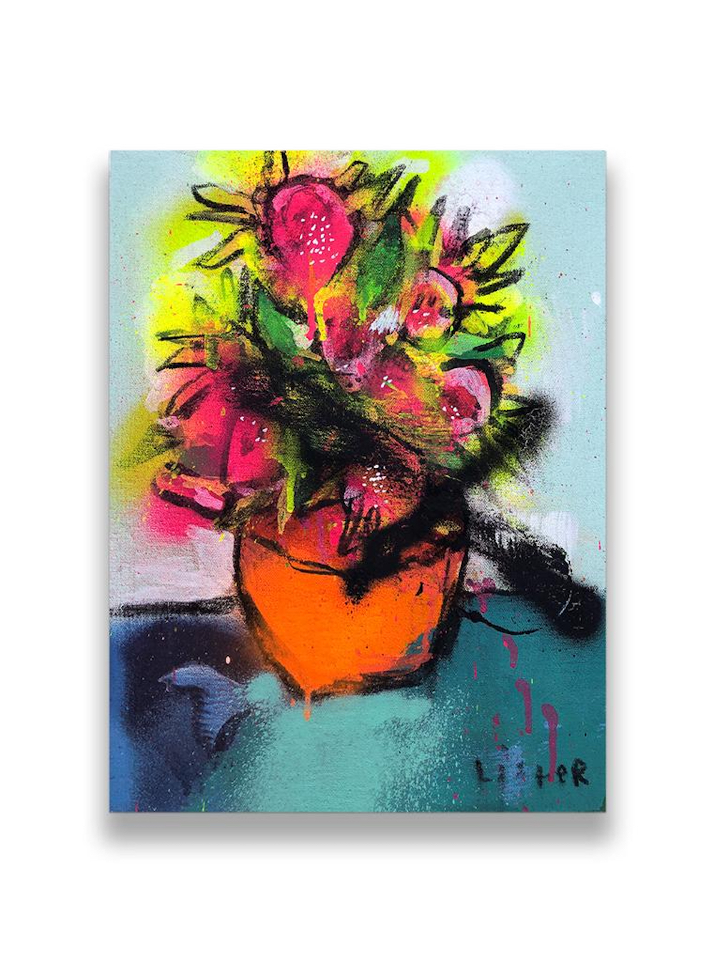 Fuck Flowers (#2) by Anthony Lister