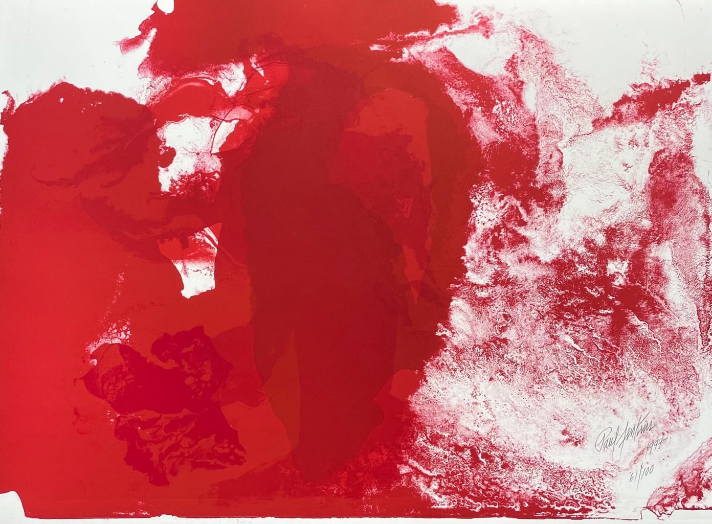Five Invocations III by Paul Jenkins