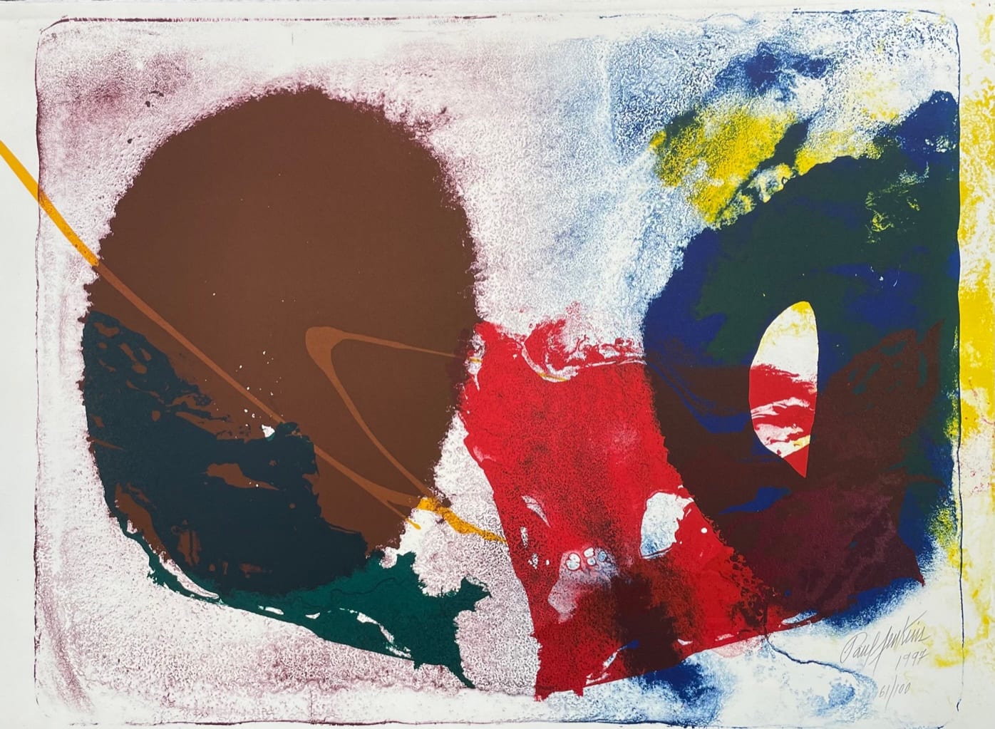 Five Invocations V by Paul Jenkins